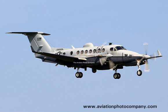 USAF Beech MC-12W Liberty 09-0656 at Prestwick (2014)