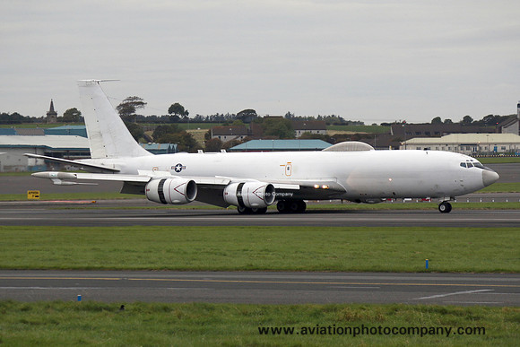 US Navy SCW-1 Boeing E-6B Mercury 164386 at Prestwick (2016)