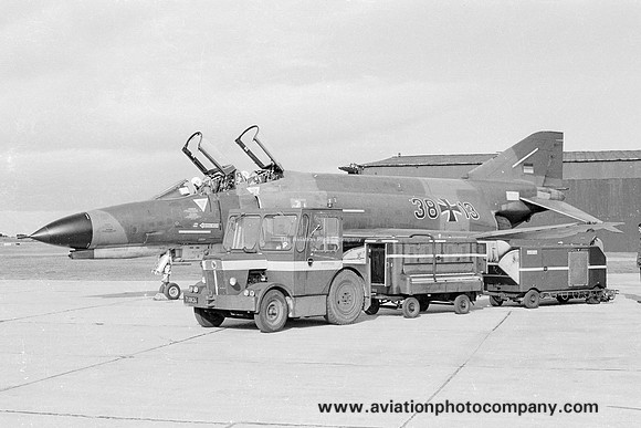West German Air Force JBG36 McDonnell F-4F Phantom 38+13 (1977)