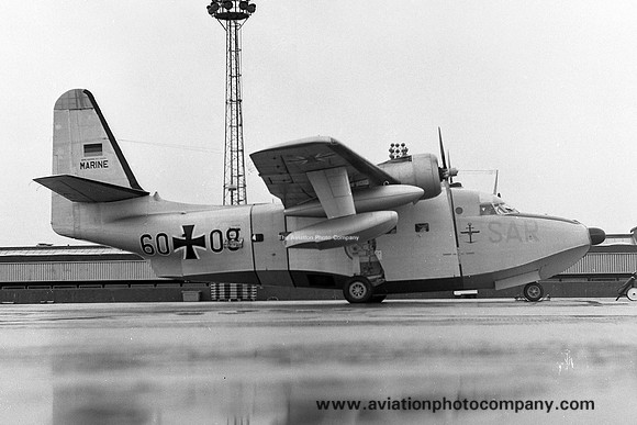 West German Navy MFG5 Grumman HU-16 Albatross 60+08 (1970)