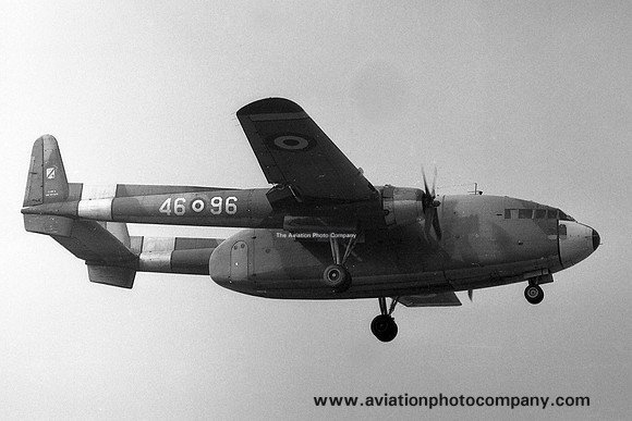 Italian Air Force 46 AB Fairchild C-119G MM53-3219/46-96 (1970)