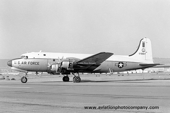 USAF Virginia ANG Douglas C-54G Skymaster 45-0617 (1972)