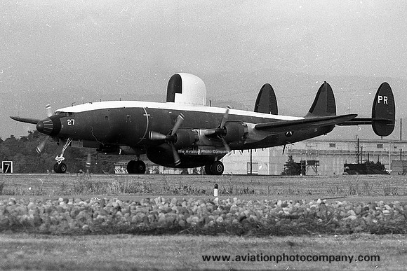 US Navy VQ-1 Lockheed EC-121M Warning Star 143186/PR-27 (1970)