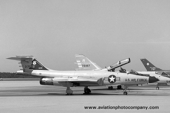 USAF Maine ANG 132 FIS McDonnell F-101B Voodoo 57-0413 (1975)