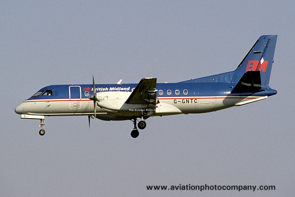 British Midland SAAB SF-340 G-GNTC (1998)