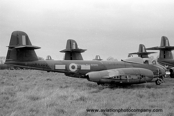 RAF 1 Squadron Gloster Meteor F.8 WK908/L (1959)