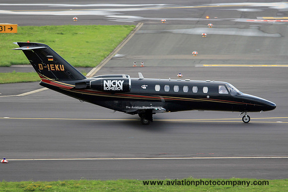 Nicky Romero Cessna 525 Citationjet CJ2 D-IEKU (2014)