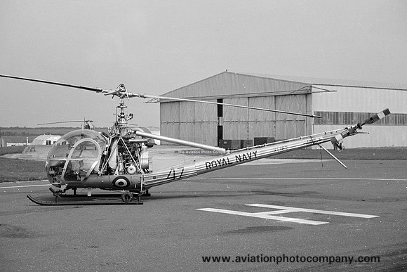 Royal Navy 705 Squadron Hiller HTE-2 XS162/547