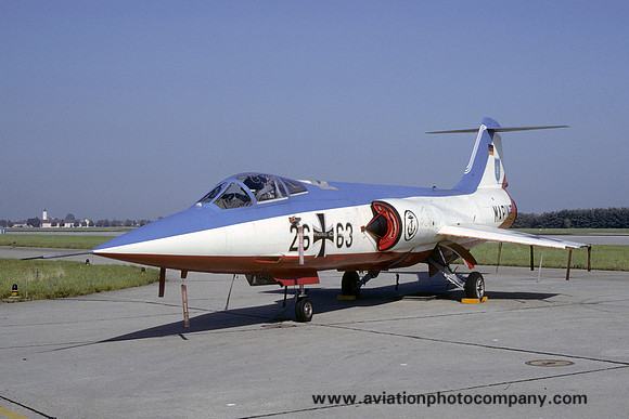 German Navy MFG2 Lockheed F-104G Starfighter 26+63 (1987)