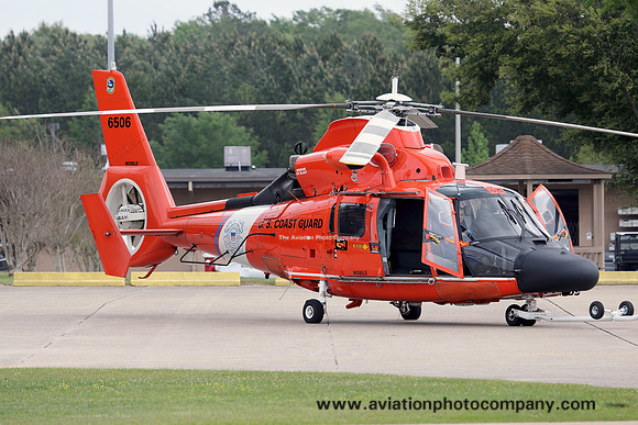 US Coast Guard Aerospatiale MH-65C 6506 at Mobile (2013)