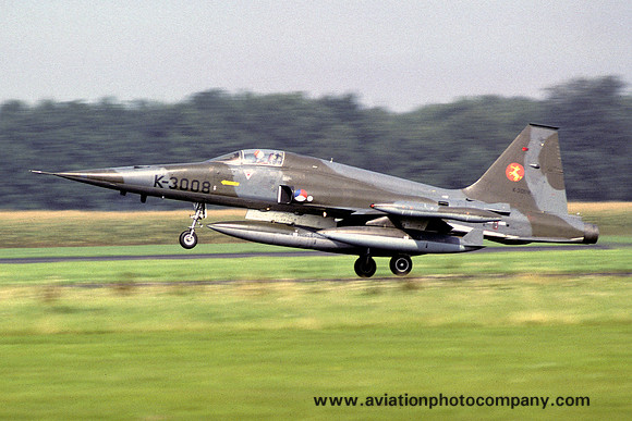 Dutch Air Force 314 Squadron Canadair NF-5A Freedom Fighter K-3008 (1982)