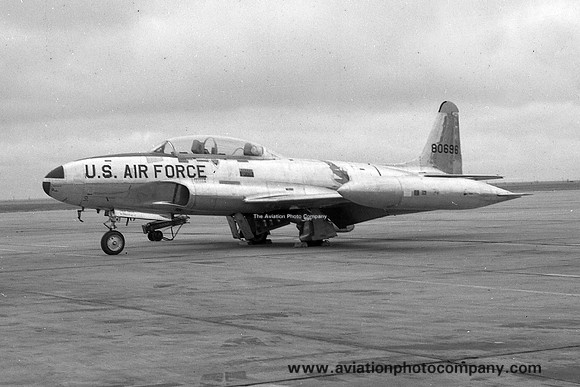 USAF Strategic Air Command Lockheed T-33A Shooting Star 58-0696 (1966)