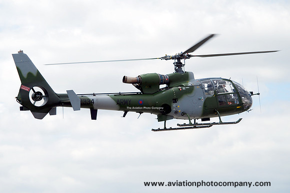 Army Air Corps Westland Gazelle AH.1 XZ334 at RIAT Fairford (2014)