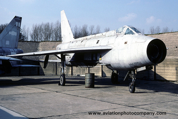 RAF English Electric Lightning F.2A 8537M BDR at RAF Wildenrath (1991)