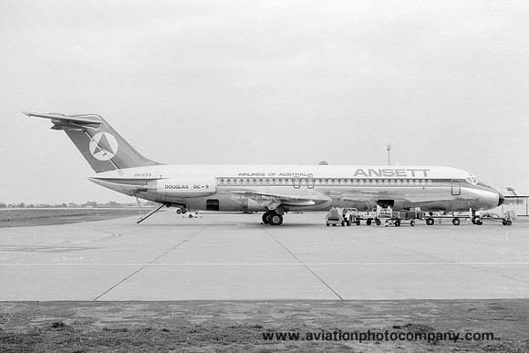 Ansett Australia Douglas DC-9-31 VH-CZD (1969)