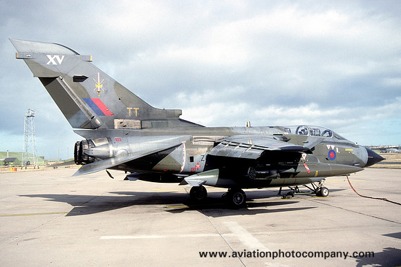 RAF 15 Squadron Panavia Tornado GR.1 ZA562/TT at RAF Lossiemouth (1994)