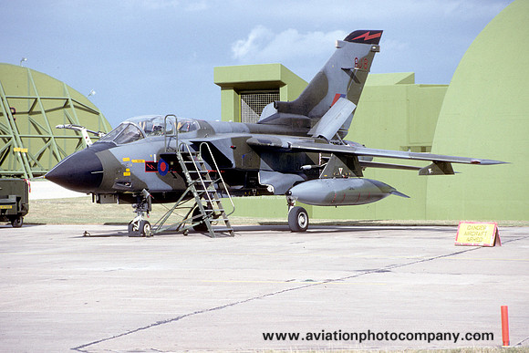 RAF 617 Squadron Panavia Tornado GR.1B ZA459/AJ-B at RAF Lossiemouth (1995)