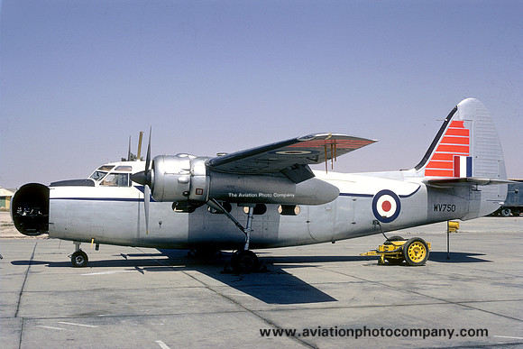 RAF Middle East Communications Squadron Hunting Pembroke C.1 WV750 (1969)