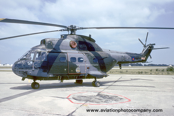 RAF 230 Squadron Westland Puma HC.1 XW201/DL (1977)