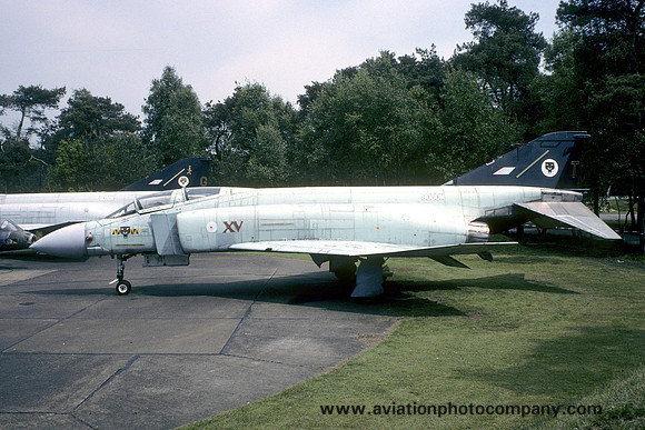 RAF 74 Squadron McDonnell F-4J Phantom 9080M at RAF Laarbruch (1994)