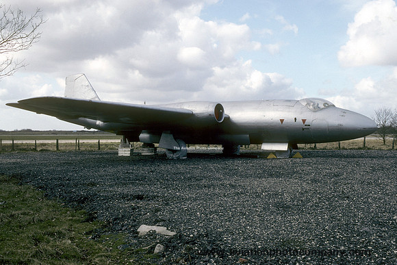 RAF English Electric Canberra T.4 WH846 at the Yorkshire Air Museum (1995)