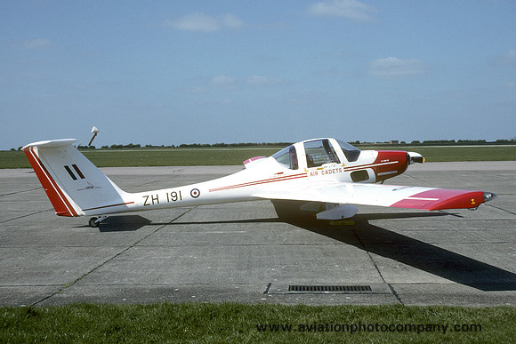 RAF Air Cadets Central Gliding School Grob Vigilant T.1 ZH191 (1995)