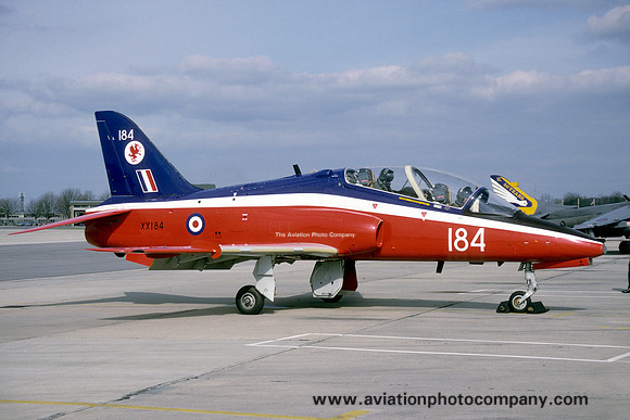 RAF St Athan Station Flight Hawker Siddeley Hawk T.1 XX184 (1995)