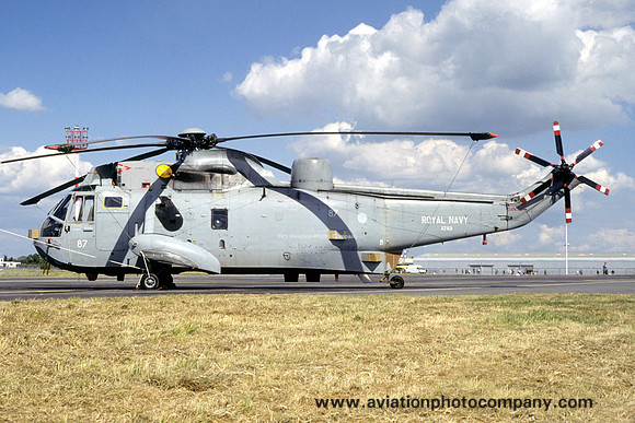 Royal Navy 706 Squadron Westland Sea King HAS.5 XZ921/587 (1995)