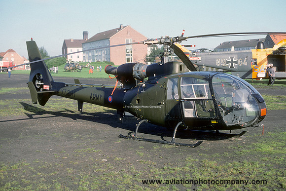 AAC 2 Regiment Westland Gazelle AH.1 XZ291 (1977)