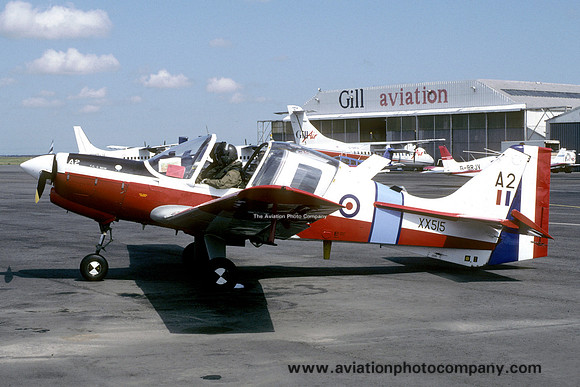 RAF SAL Bulldog T.1 XX515/A2 at Newcastle IAP (1994)