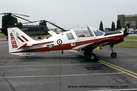 RAF East Midlands UAS SAL Bulldog T.1 XX687/A (1995)