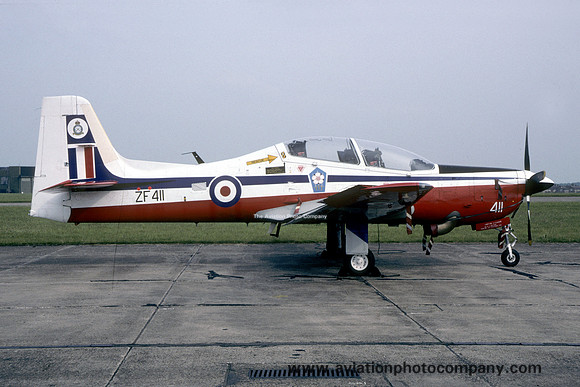 RAF 1 FTS Embraer/Short Tucano T.1 ZF411 (1995)