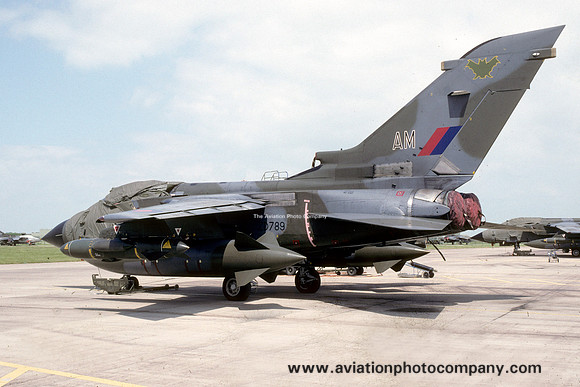RAF 9 Squadron Panavia Tornado GR.1 ZD789/AM (1995)