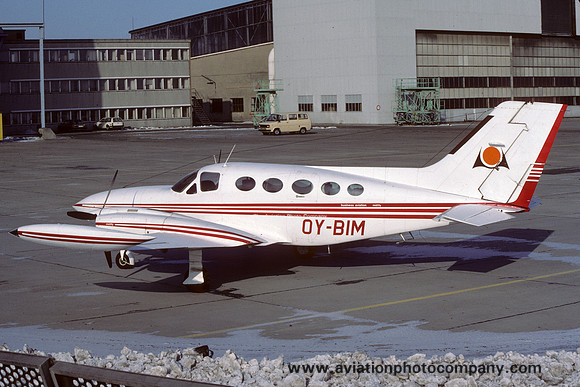 Midfly Cessna 421B Golden Eagle OY-BIM (1985)