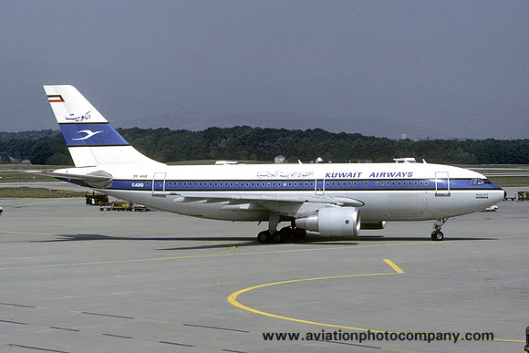Kuwait Airways Airbus A310-200 9K-AHB (1984)
