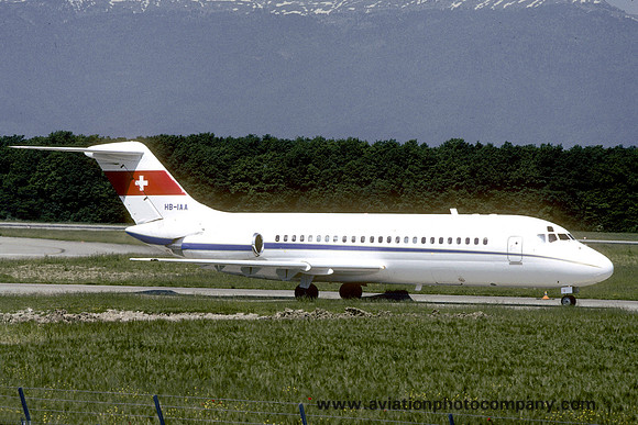 Y Omar Aviation Corporation Douglas DC-9-14 HB-IAA (1983)