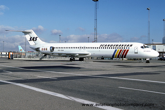 SAS Scandinavian Airlines Douglas DC-9-41 SE-DAN (1986)
