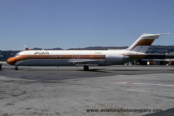 Pacific Southwest Airlines Douglas DC-9-31 N901AK (1983)