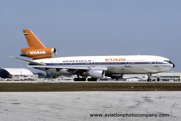VIASA - Venezolana Internacional de Aviacion Douglas DC-10-30 YV-138C (1985)