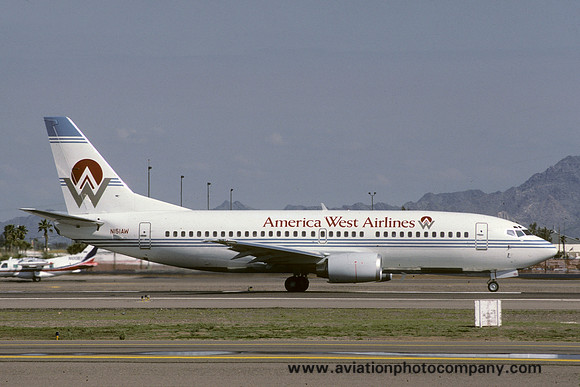 America West Airlines Boeing 737-300 N151AW (1985)