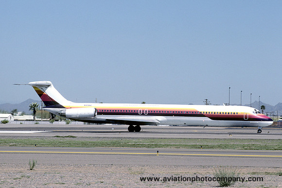 Air Cal McDonnell Douglas MD-82 N479AC (1985)