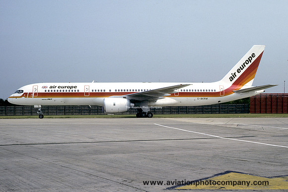 Air Europe Boeing 757-200 G-BKRM