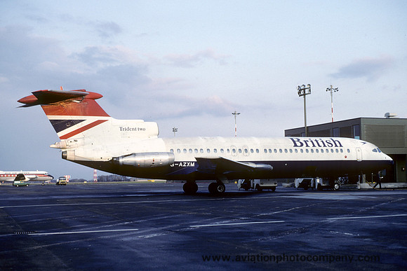 British Airways Hawker Siddeley Trident 2E G-AZXM (1983)