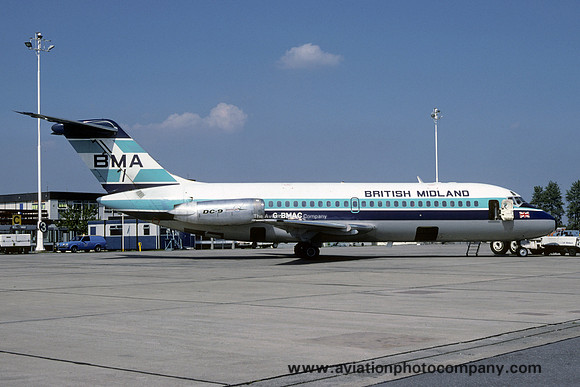 British Midland Airways Douglas DC-9-15 G-BMAC (1984)