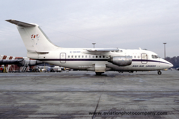 Dan Air London BAe 146-10 G-SCHH (1985)