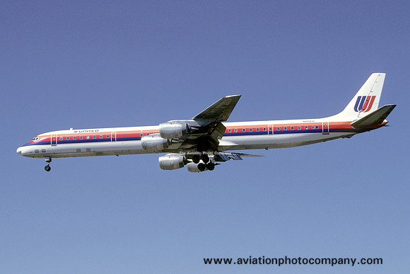 United Airlines Douglas DC-8-61 N8091U (1984)