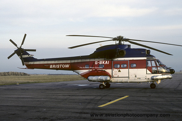 Bristow Helicopters Aerospatiale SA.330J Puma G-BKAI (1983)