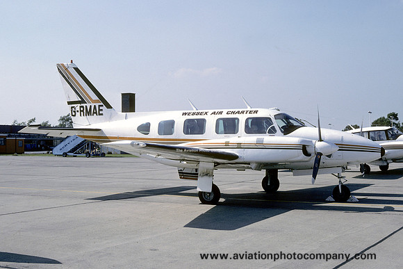 Wessex Air Charter Piper PA-31-310 Navajo G-RMAE (1984)