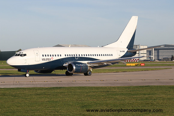 Air X Charter/Volotea Boeing 737-500 9H-OME at Manchester (2016)