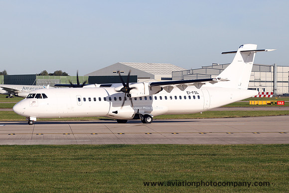 Stobart Air ATR-72-600 EI-FSL at Manchester (2016)